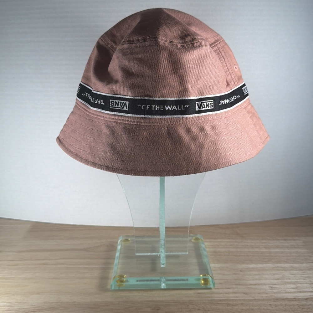 Vans Off The Wall Tapered Logo Bucket Hat Size OS